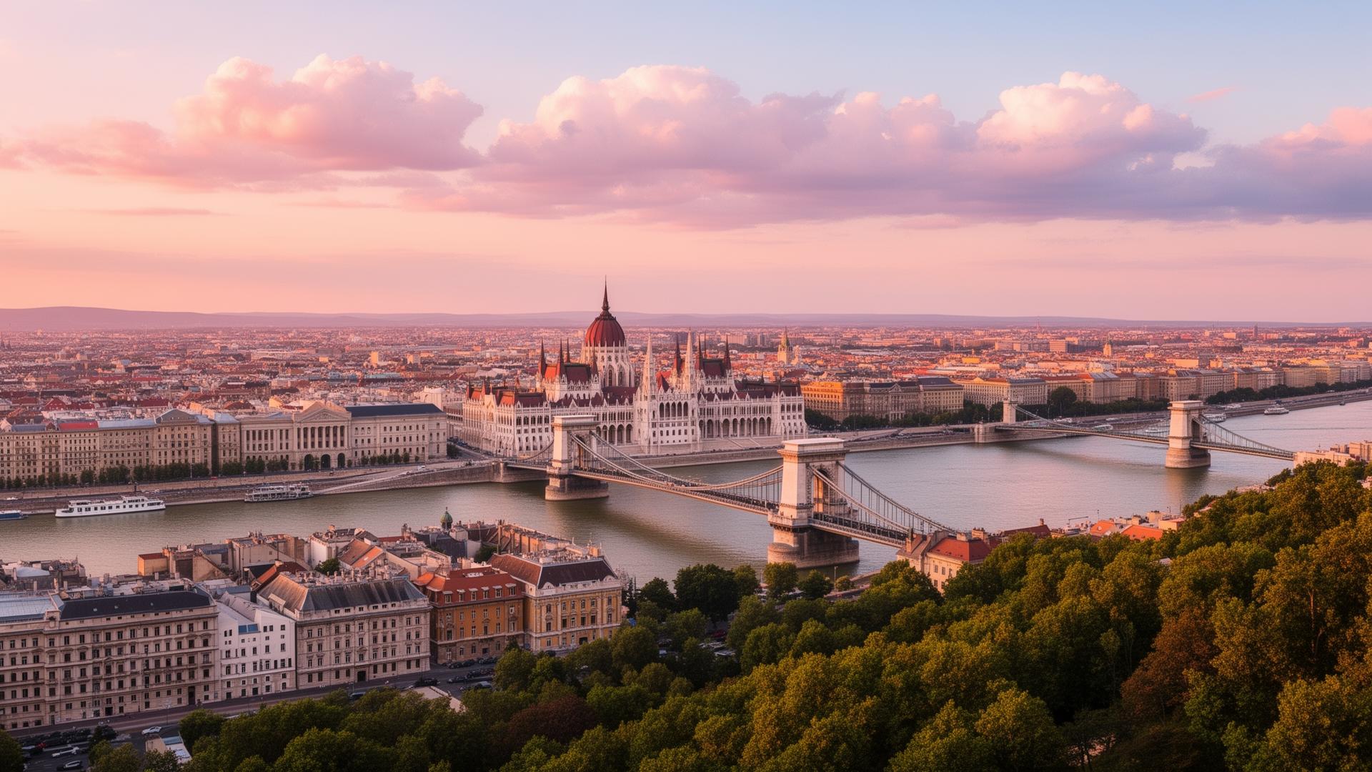Budapest skyline